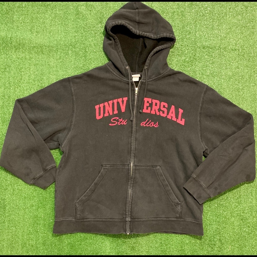 Universal Studios Zip Up Sweater Jacket. Size Xl/L - image 1